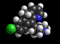 3D Model of desloratadine.