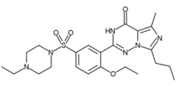 vardenafil chemical structure